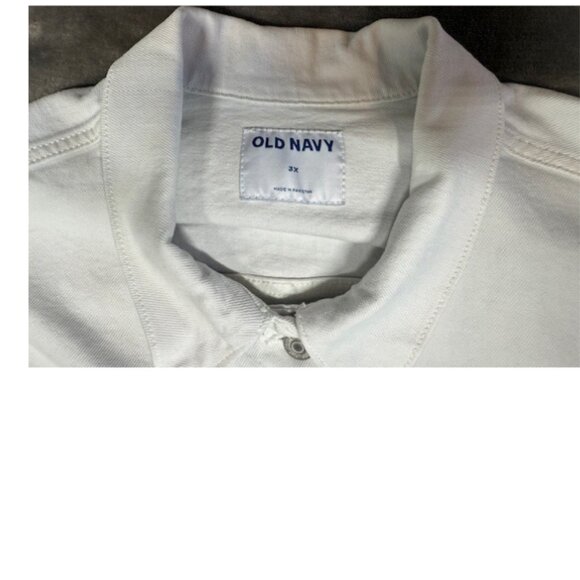 Old Navy Denim Jacket 3X NWT – Stylish & Versatile Layer - Picture 3 of 6